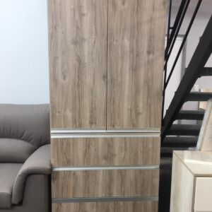 Placard Ropero Conjunto de Modulo Alto Colgador y Bajo Cajonero