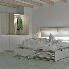Cama Box Multifunción 2,00 mts + Respaldo Elite 2 Luces Led